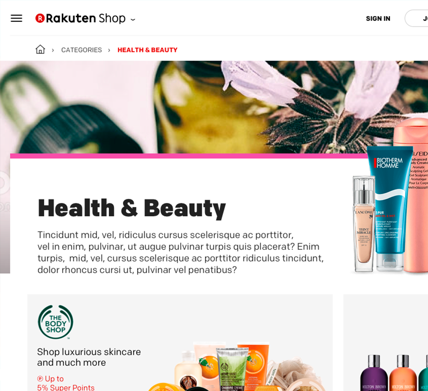 Rakuten Shop